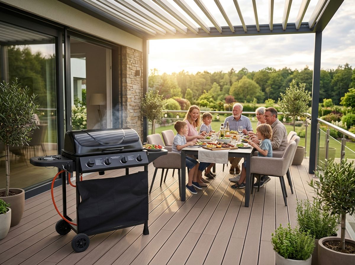 Grill Master Čtyřhořákový plynový gril WM-094060 5